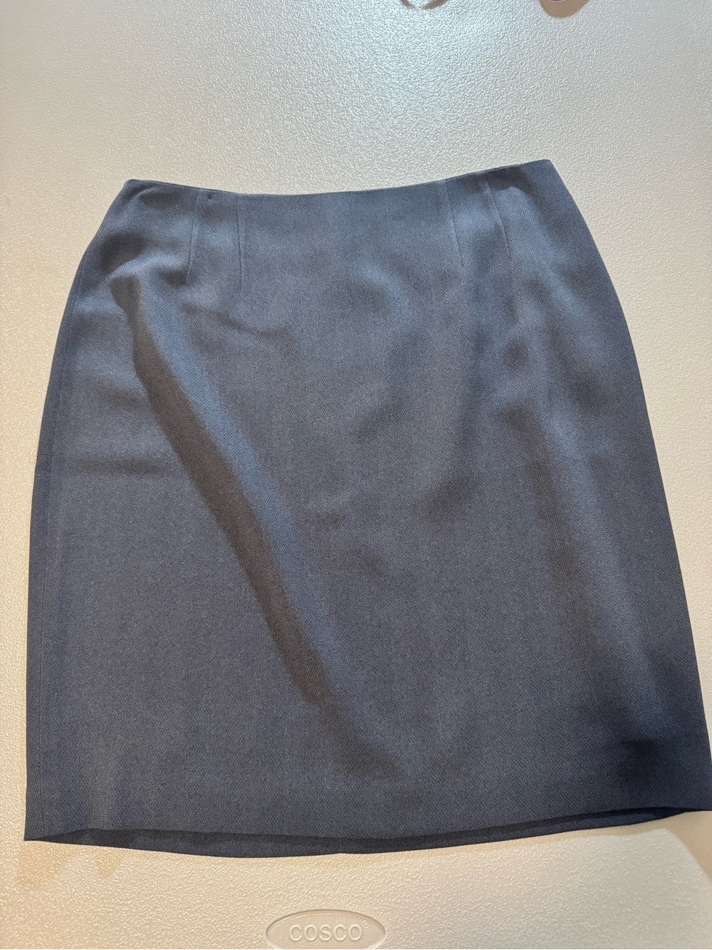 Ellen Tracy Linda Allard Dark Gray Pencil Skirt Size 10 - Picture 3 of 16